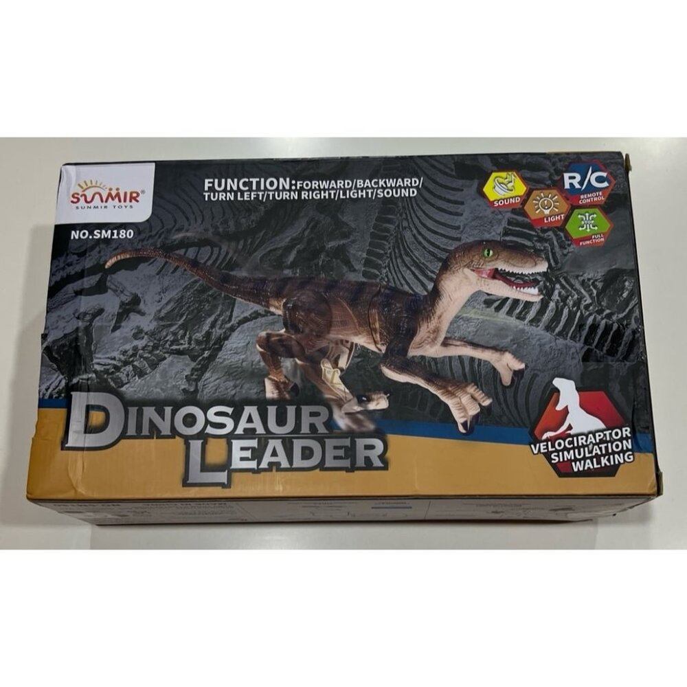 Sunmir Toys Dinosaur Leader R/C remote-controlled Velociraptor toy, model number